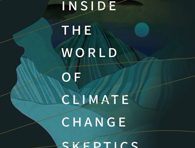 Front cover of the book titled World of climate change skeptics, written by Kristin Haltinner and Dilshani Sarathchandra