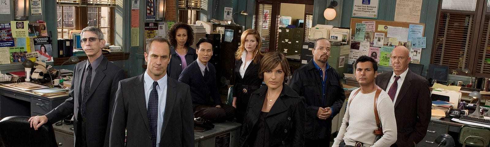 The cast of “Law and Order: SVU.”