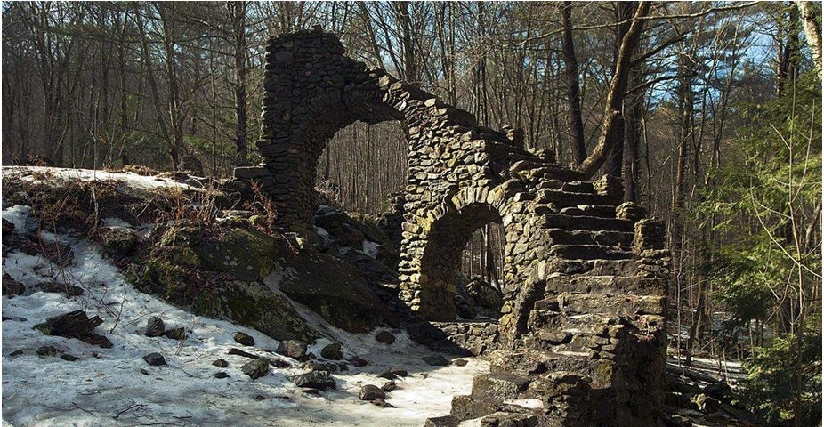 Creepy Staircase in the woods