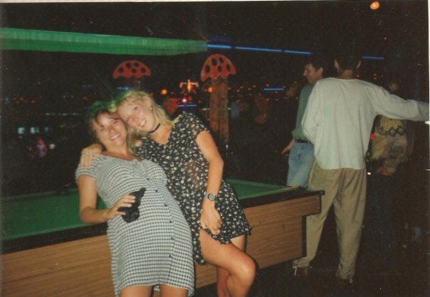 My friend and I in a nightclub in Cairns, Australia.