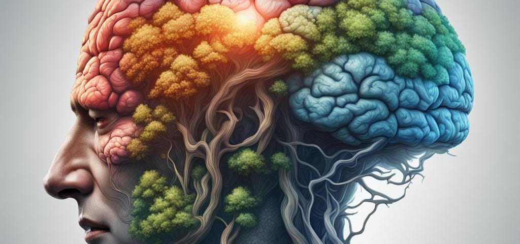AI Image of a human brain