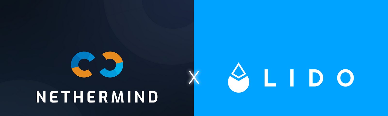 Nethermind logo + Lido logo