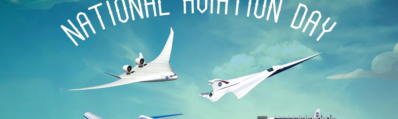 NASA poster for National Aviation Day