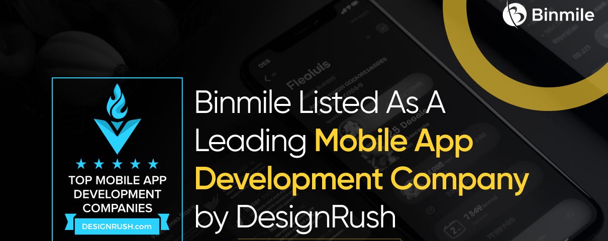 Binmile Excels As A Top Mobile App Development Company