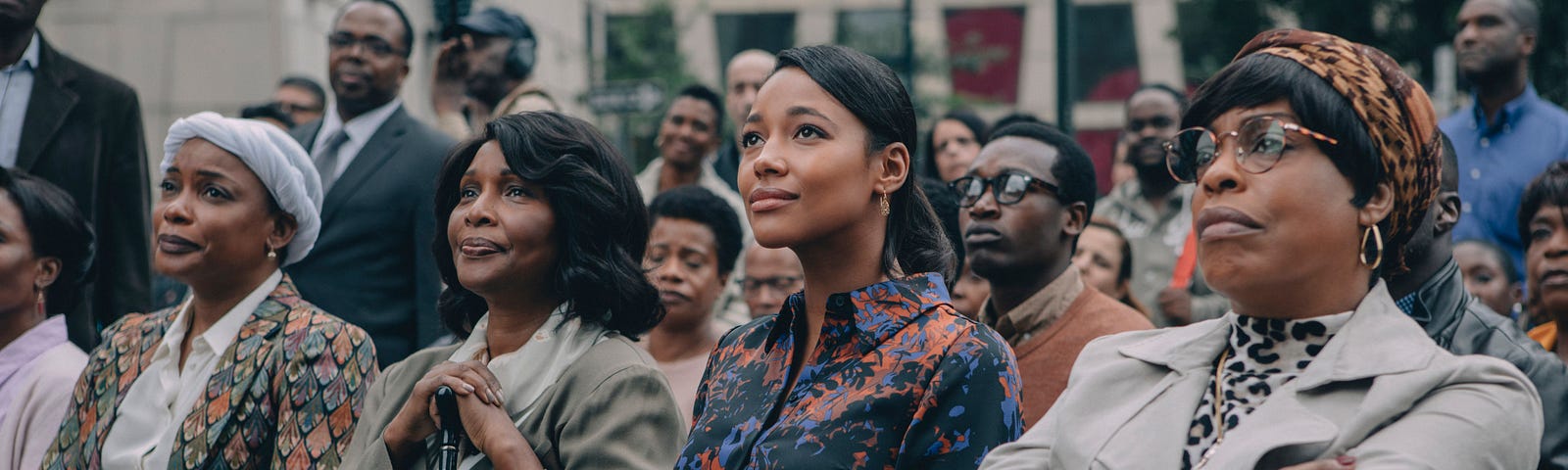 Aunjanue Ellis, Suzzanne Douglas, Kylie Bunbury, and Niecy Nash in When They See Us | Netflix