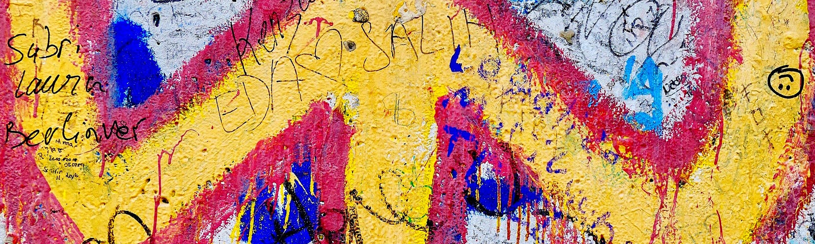 Graffiti on the Berlin Wall