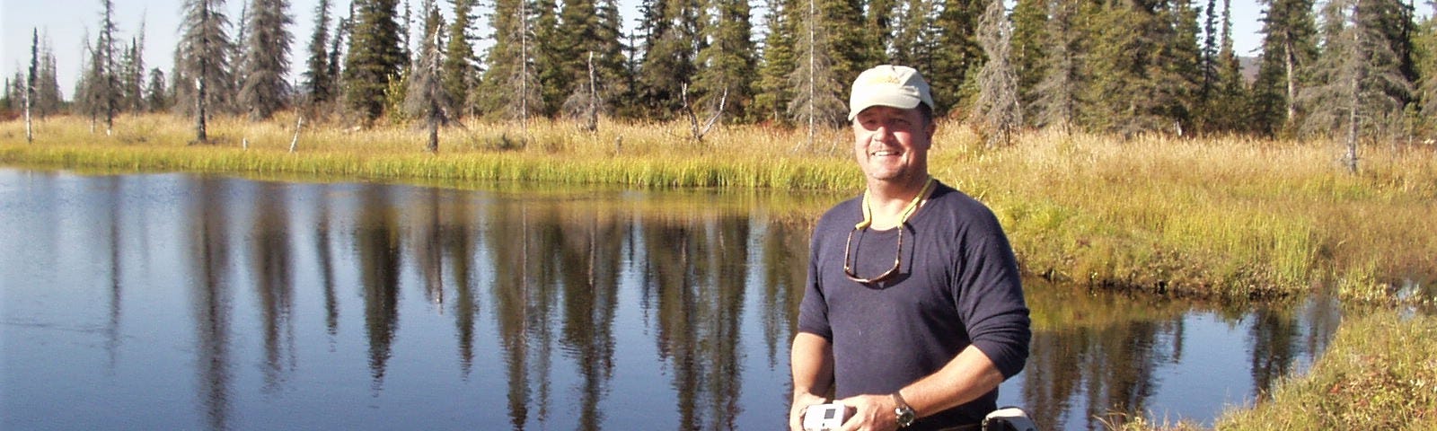 Mike Millard sampling sheefish (Stenodus leucichthys) for telemetry-based research on migratory patterns at Selawik National Wildlife Refuge, Alaska.