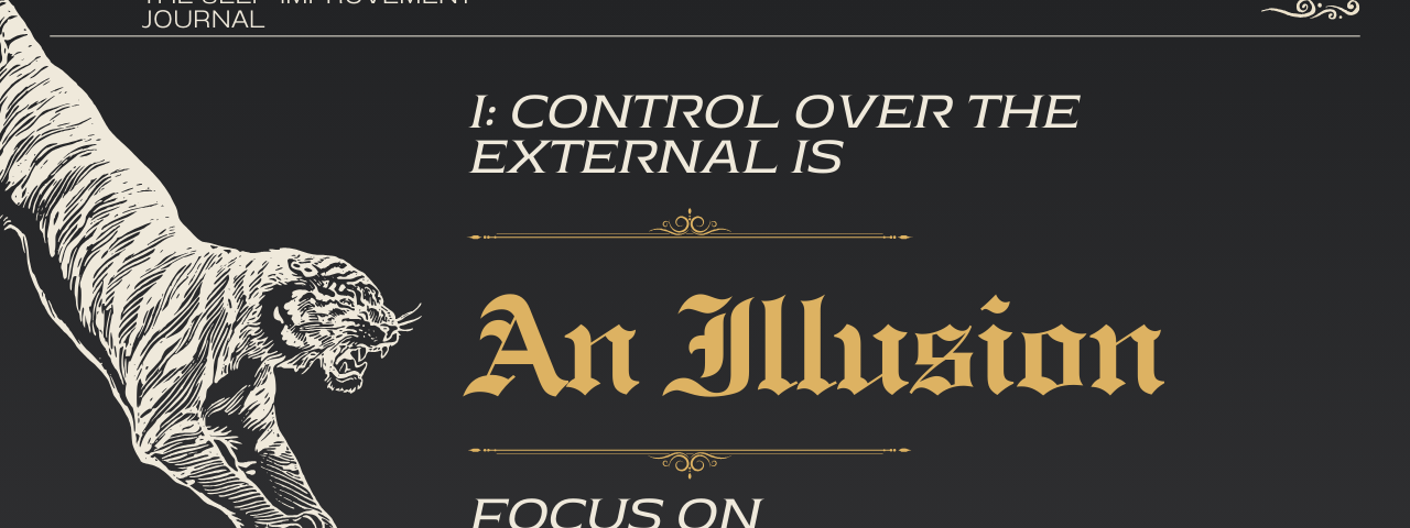 Epictetus I: Control Over The External is An Illusion, Focus On The internal 😮‍💨!