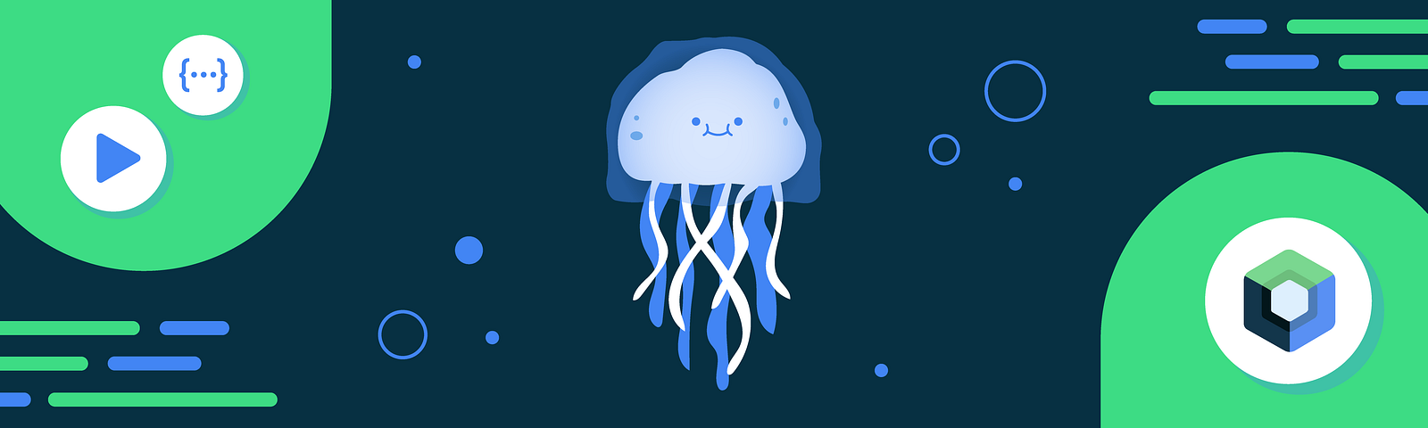 animated moving jellyfish