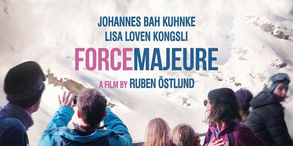 Force Majeure film poster