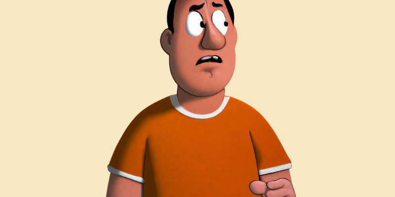 Cartoon man looking slightly confused — The Problem with Answers