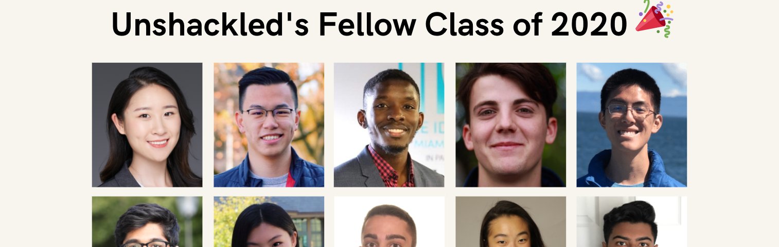 Meet The Unshackled Fellows. Welcome Class of 2020/1!, by Unshackled  Ventures, Unshackled Ventures