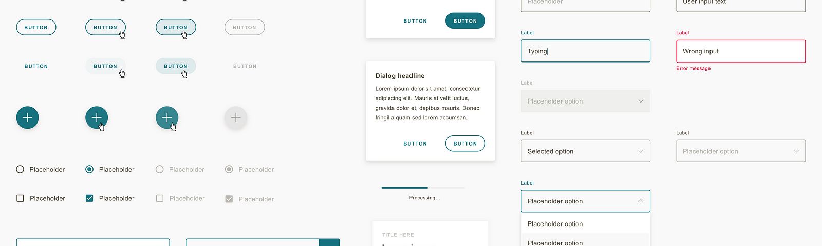 Preview of the GSK Design System