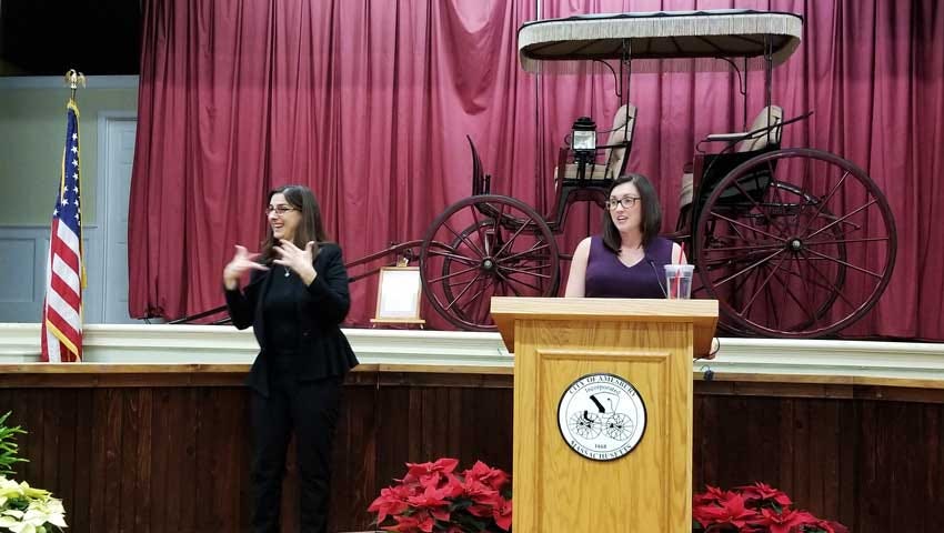 Inauguration speech by Amesbury’s Mayor Kassandra Gove