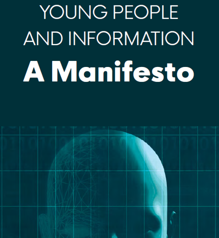 Cover of Young People and Information. A Manifesto. Edited by Alex Grech