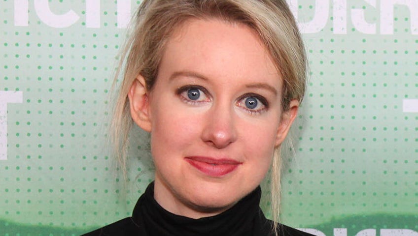 IMAGE: A picture of Elizabeth Holmes, founder of Theranos, in 2014.