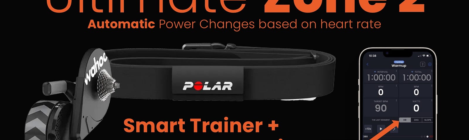 Zone 2 Heart rate with automatic power adjustments
