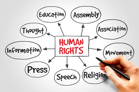 Pictorial list of Human Rights