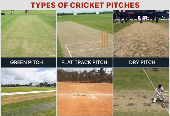 Types of Cricket Pitches