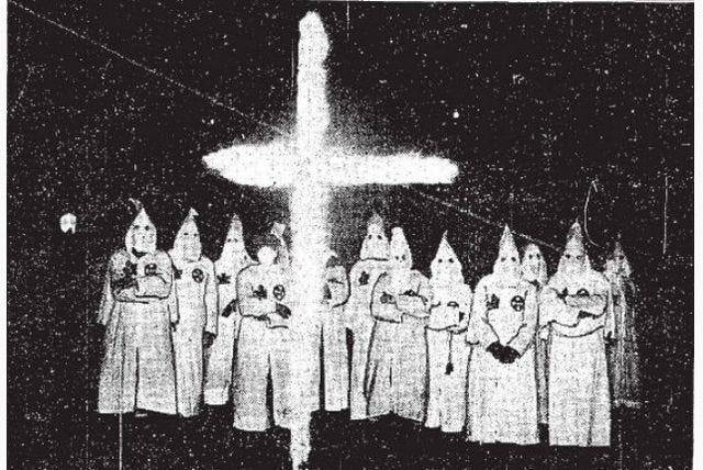 Ku Klux Klan (Source: Wikimedia Commons)