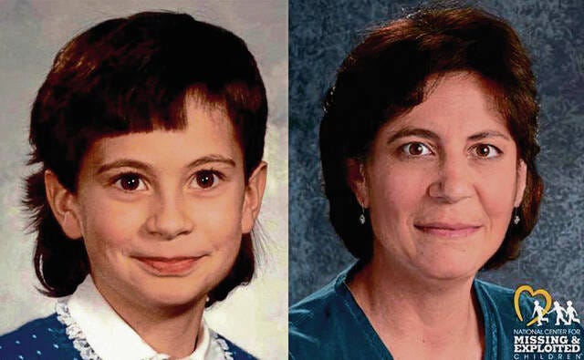 Missing child Cherrie Mahon and an age-progressed image of how she may look now