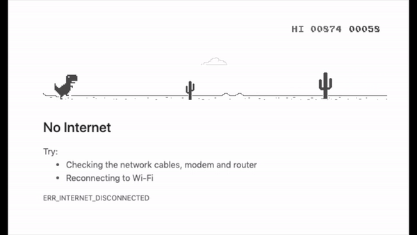 Chrome Dinosaur Game With Java, by Matthew Kim