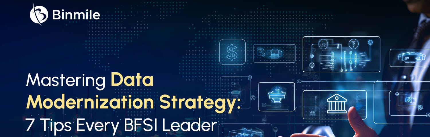 Data Modernization Strategy for BFSI | Binmile