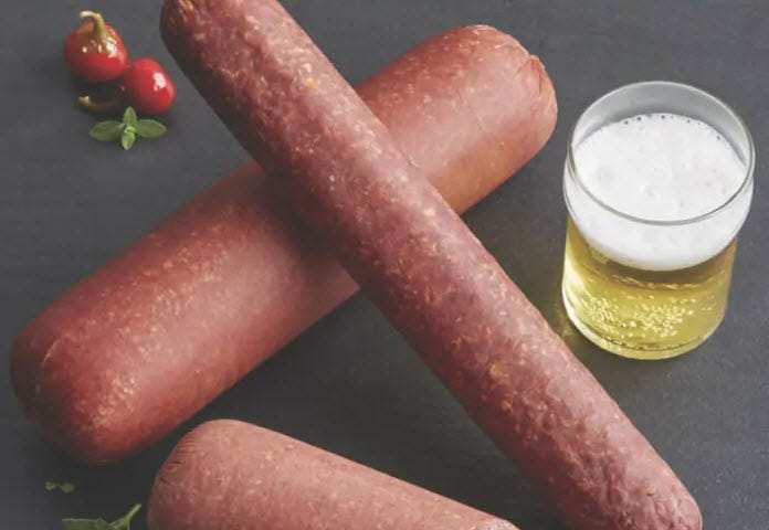 Summer Sausage and Beer