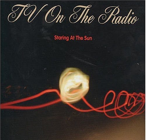 This is the cover for TV on the Radio’s “Staring at the sun” single.