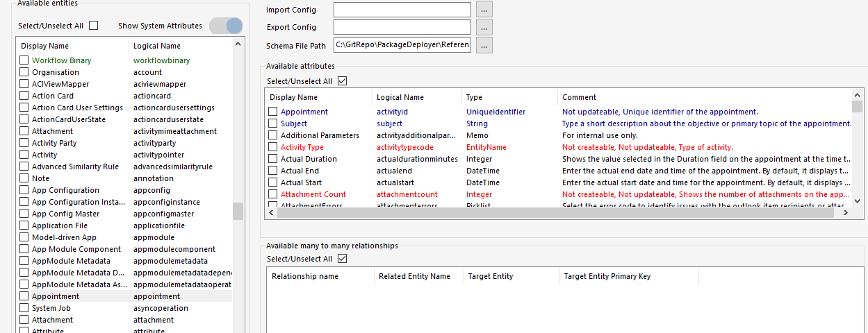 CDS Data Migrator screenshot