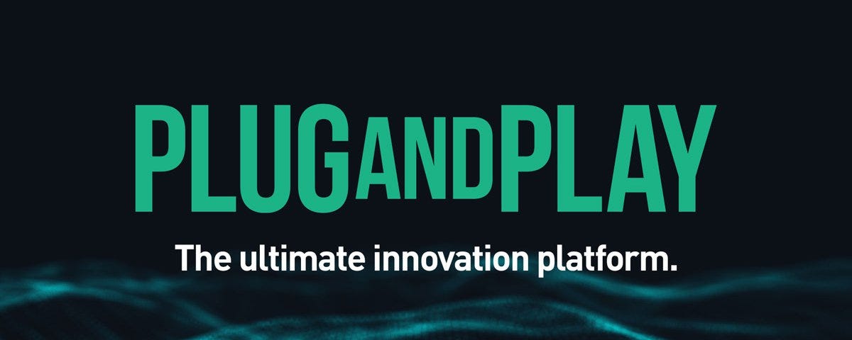 Plug and Play: The ultimate innovation platform logo