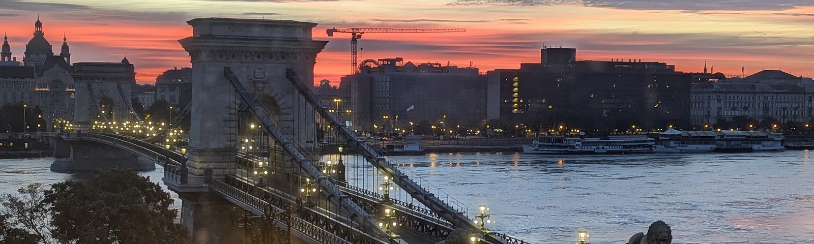 photo of Chain Bridge by author