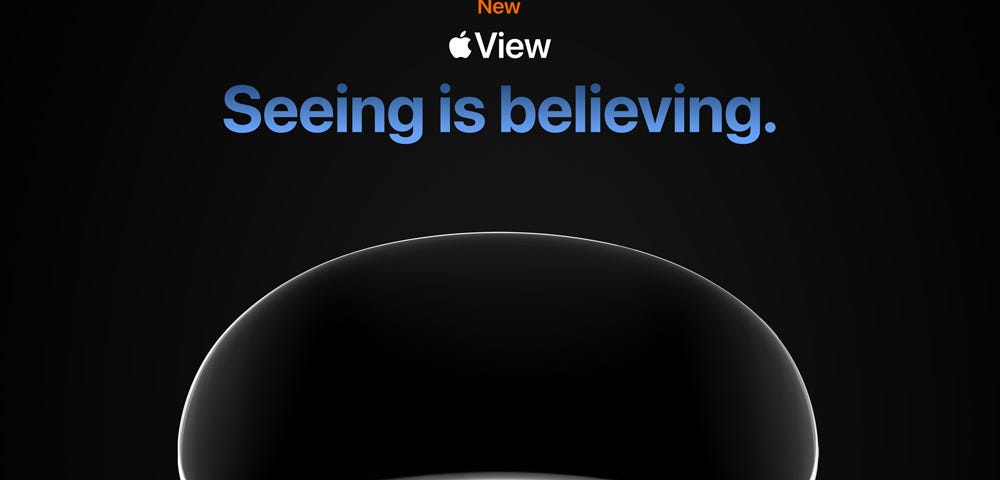 Virtual Reality Headset One from Apple