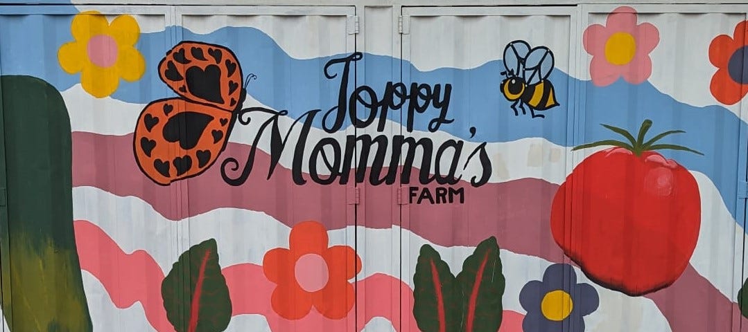 Artwork of Joppy Momma’s Farm logo.