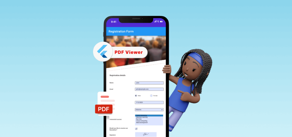 Effortlessly Fill and Share PDF Forms using Flutter PDF Viewer