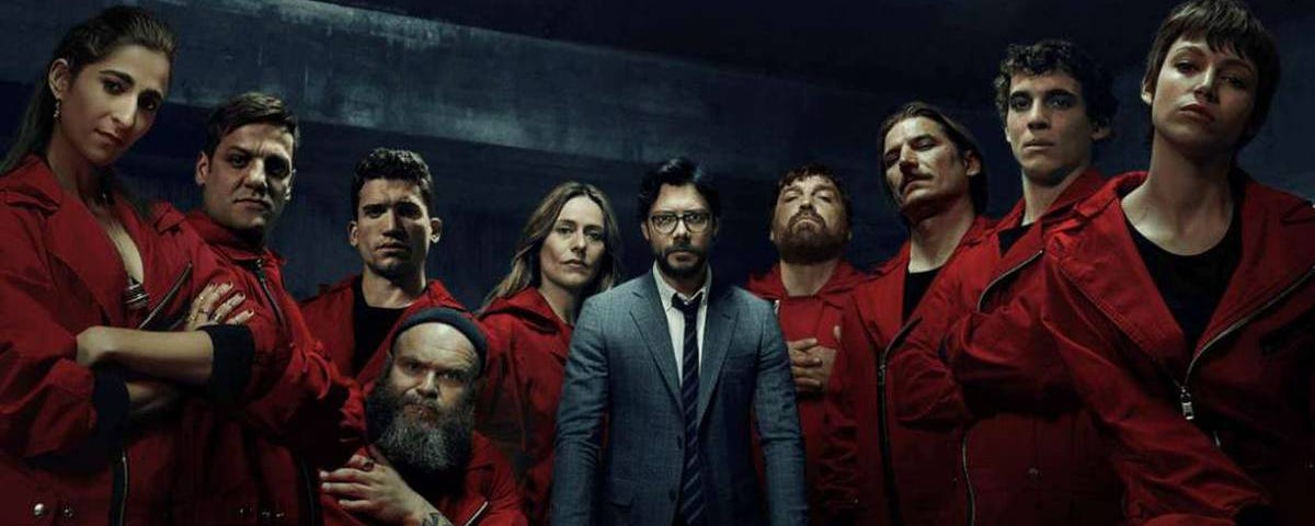 Elenco da série La Casa de Papel (Divulgação/Netflix)