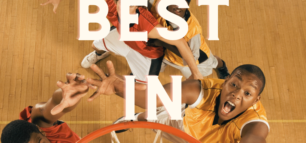 pictures of boys shooting into a basketball hoop. The words say “Best in Show”