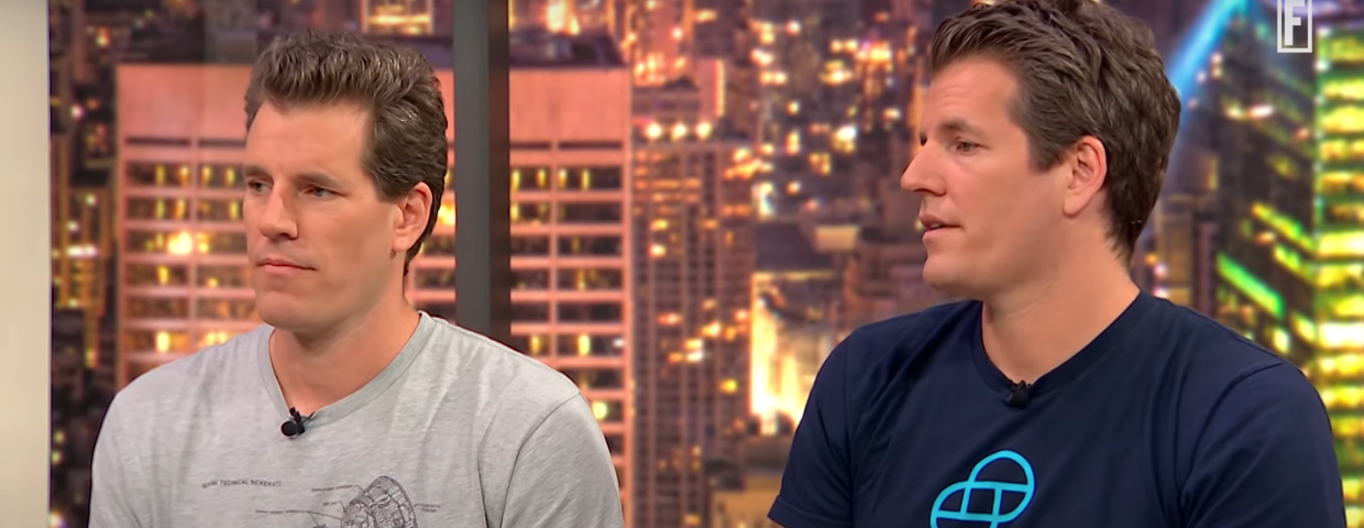 Cameron and Tyler Winklevoss Bitcoin investors