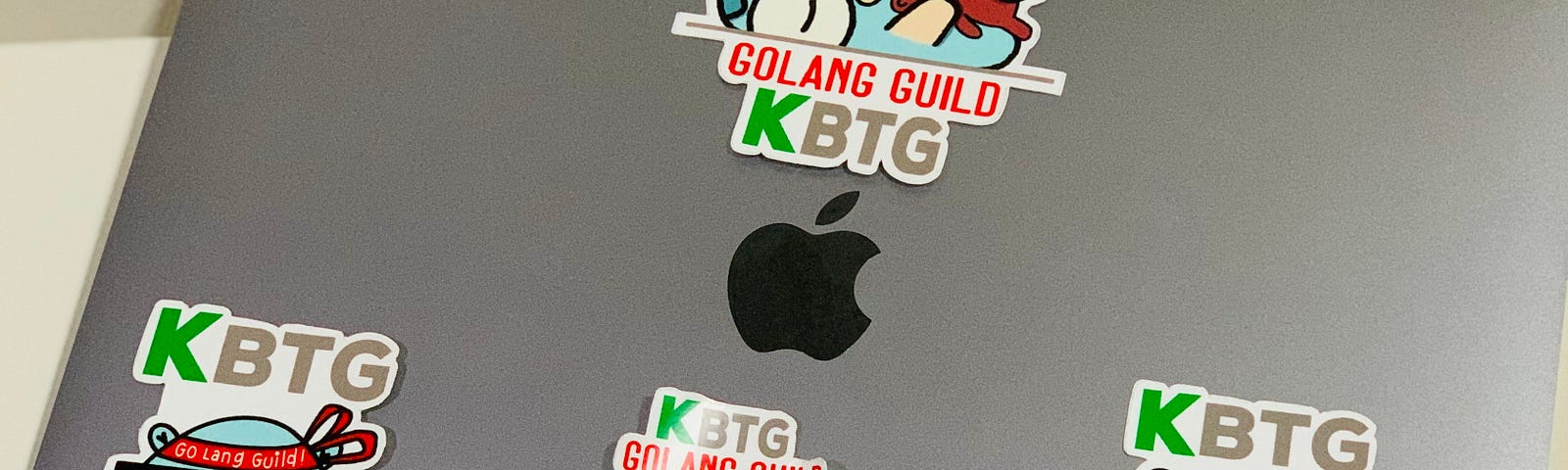 Sticker แจก Golang guild members น้าา