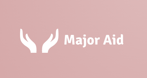 Visual logo “Major Aid”, a project created by Major Key