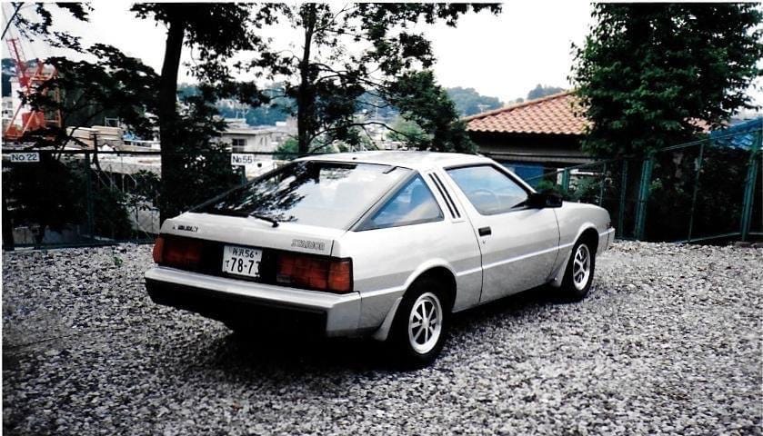 A photo of a Mitsubishi Starion.