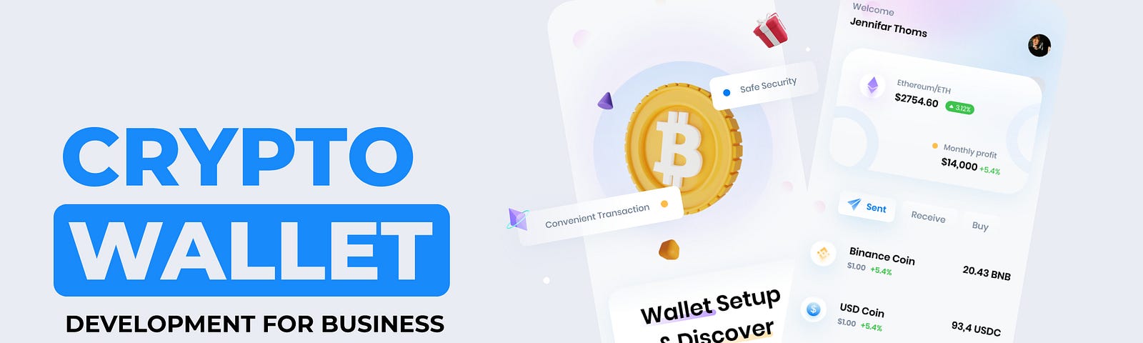 Crypto Wallet Development for Businesses — A Complete Guide