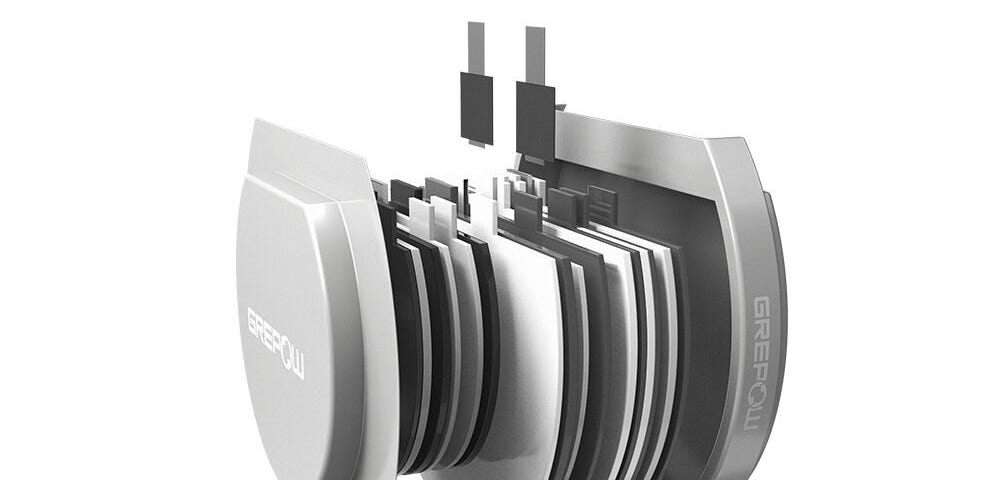 the innner structure of a Duble-step stacked cell battery | Grepow Manufactured