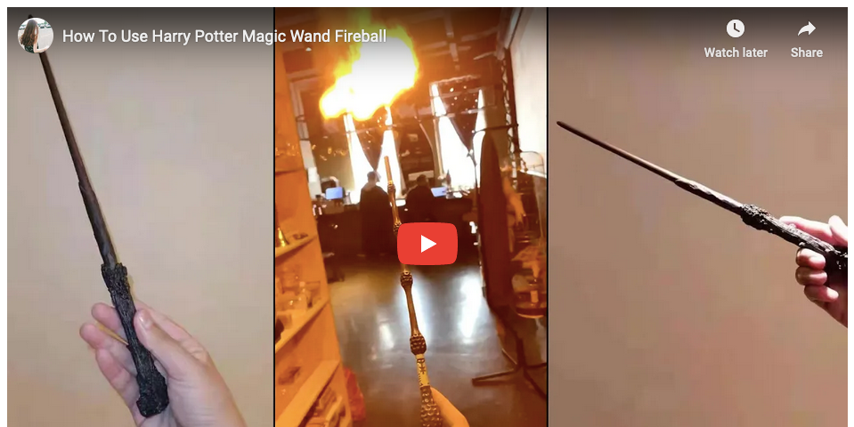 Harry Potter Wand That Shoots Fire