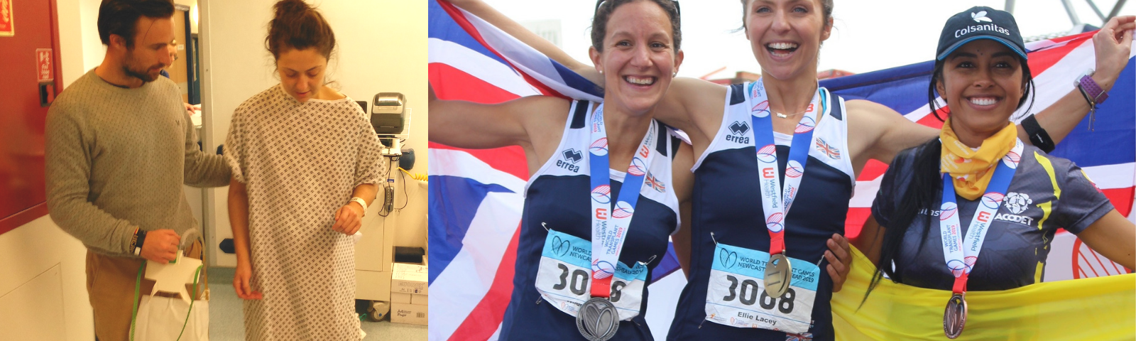 From transplant to world champion athlete, Ellie Lacey