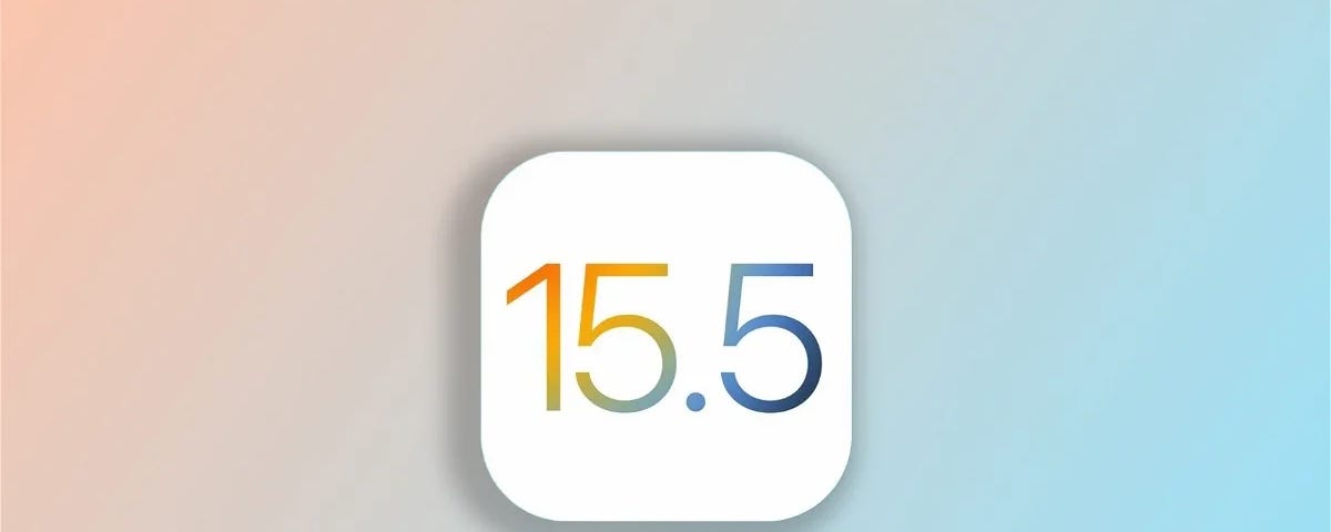 iOS 15.5 logo