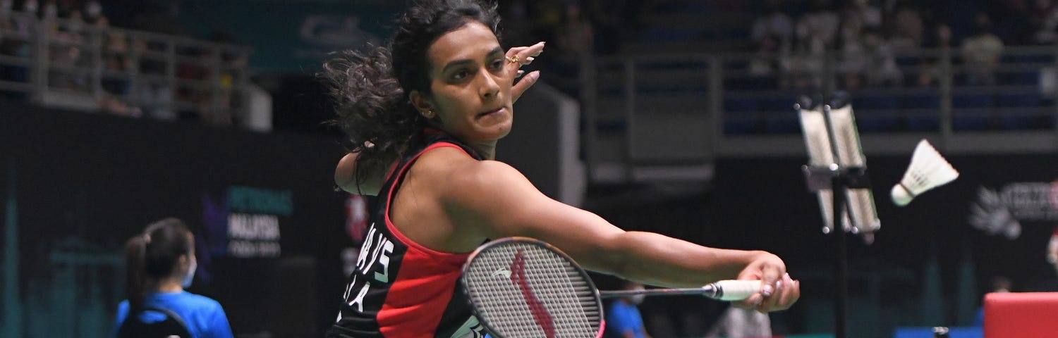 PV Sindhu at the Malaysia Open 2022