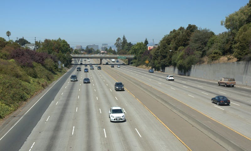 Interstate 580 near Fruitvale in Oakland, Calfornia