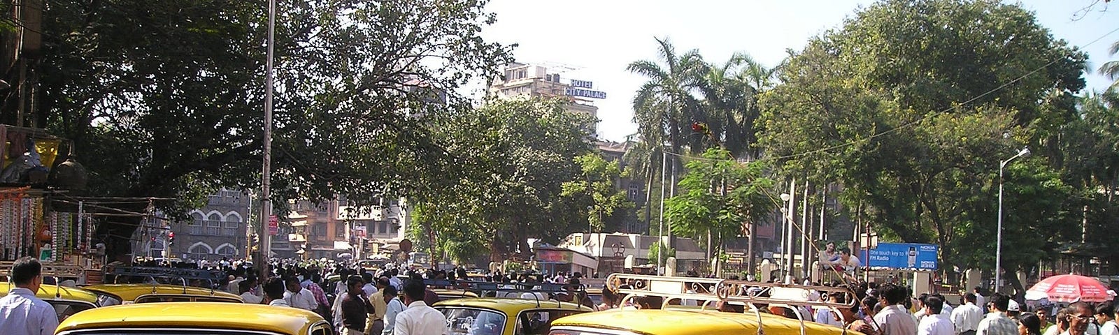 Road in Mumbai.