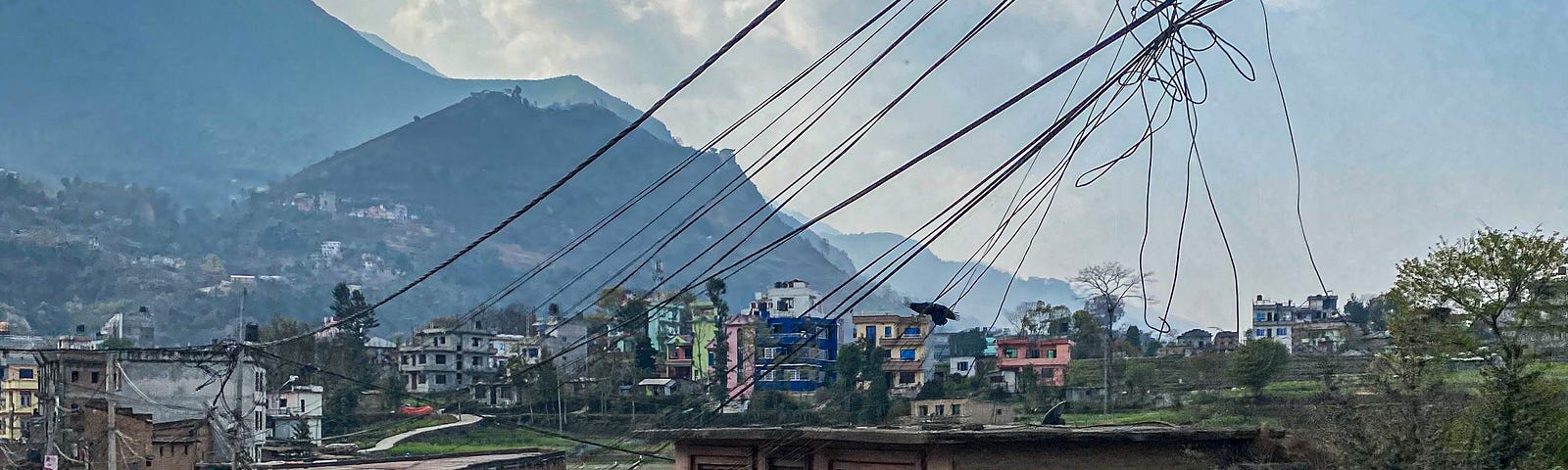 The road to Hattiban- Kathmandu, Nepal. Photo by Author